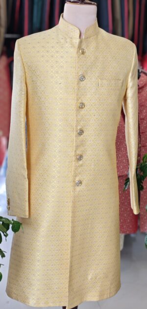 Sherwani Light Golden