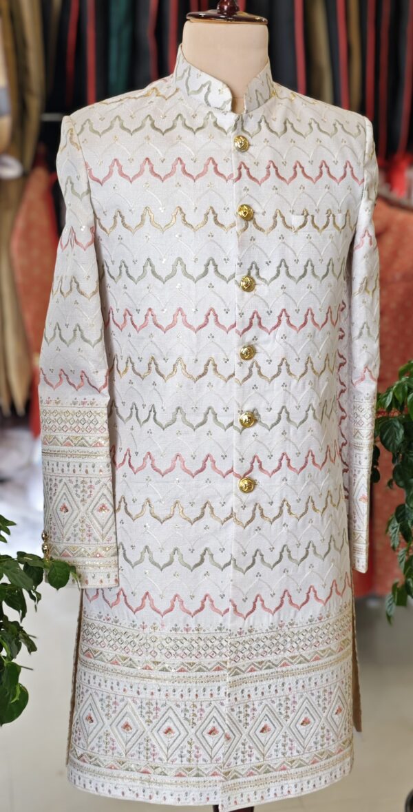 Sherwani White
