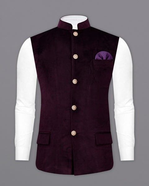 Velvet Maroon Koti